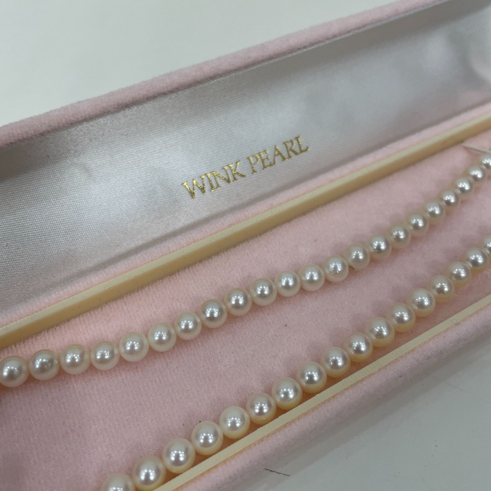 A最終処分価格【美品】WINK PEARL ウインクパール パールネックレス