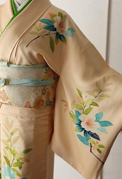 訪問着　トールサイズ　身丈161cm 裄69cm トールサイズ 訪問着レンタル hw1481 高身長 166cm〜173cm 卒業式 母