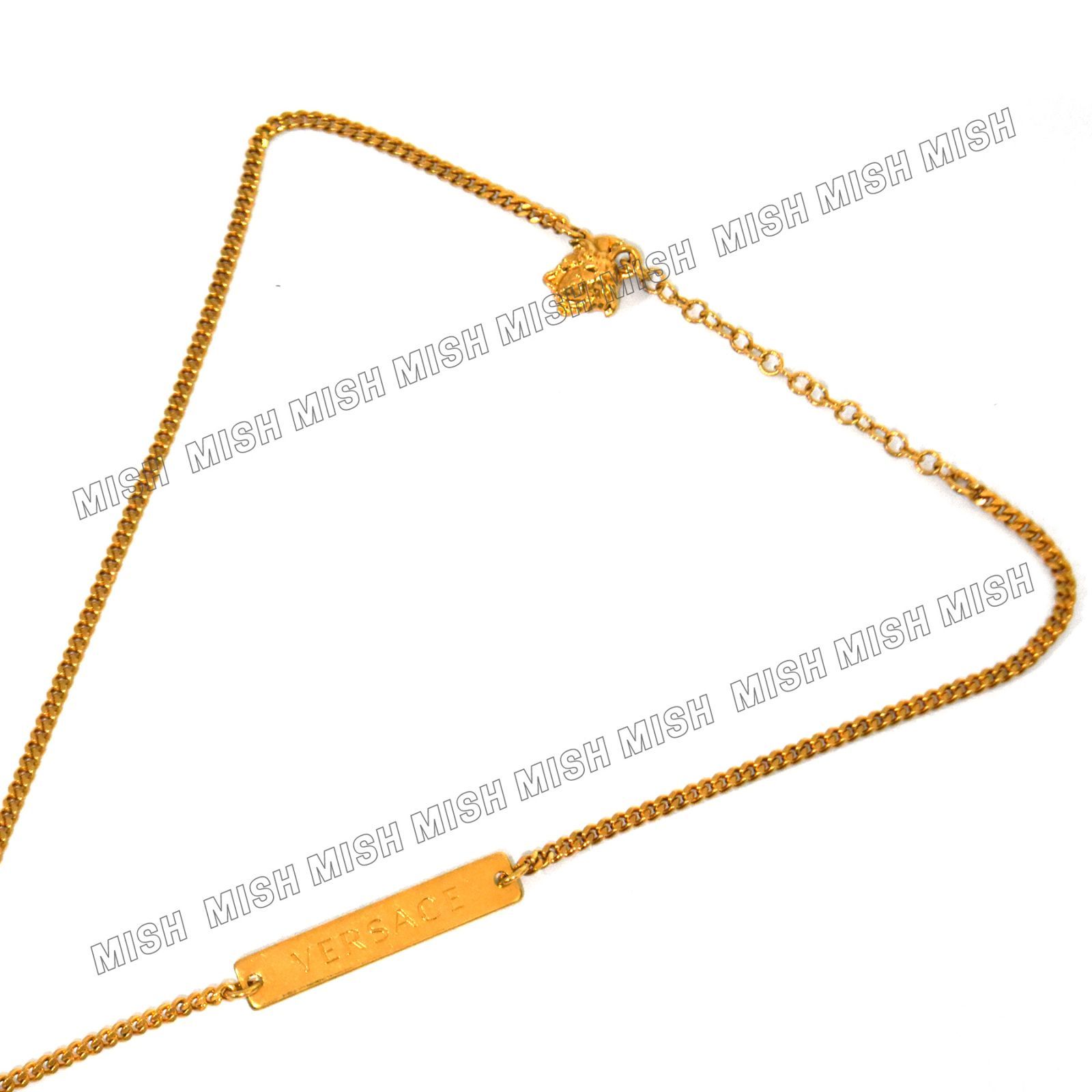 VERSACE ヴェルサーチ　ゴールド　ネックレス VERSACE ヴェルサーチ ネックレス レディース ゴールド ピンク