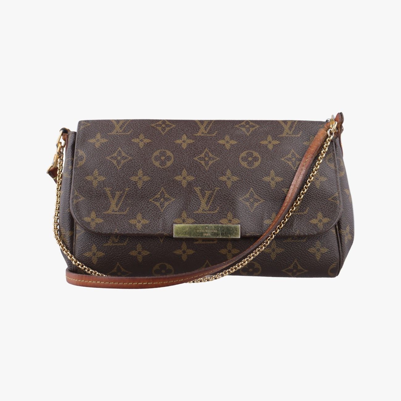【出会えた一点物】Louis Vuitton マルチフォーシェット ルイヴィトンLouis VuittonフェイボリットMMモノグラム/ブラウン