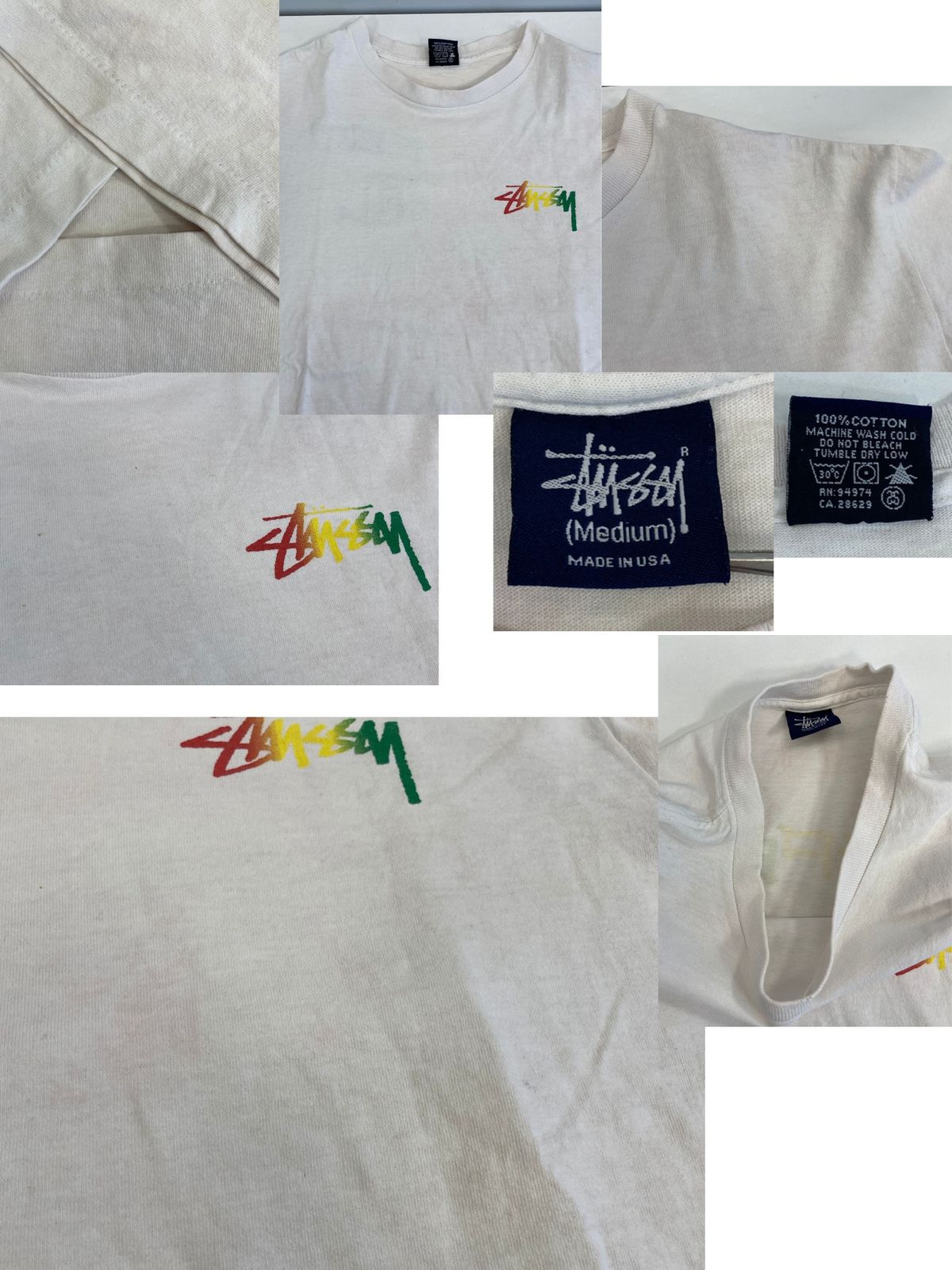 ステューシー STUSSY 90's 90s 紺タグ OLD STUSSY オールド RESPECT