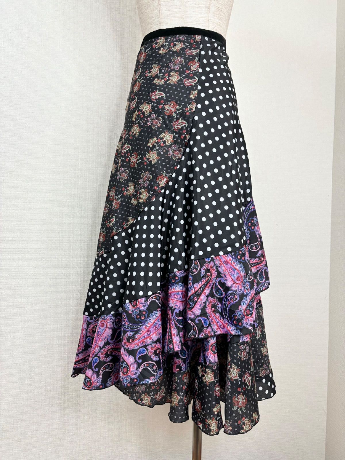 新品》フラメンコ 巻きスカート ファルダ 衣装 - メルカリ
