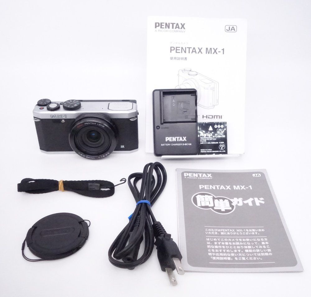 上品 RICOH PENTAX デジタルカメラ PENTAX ペンタックス MX-1 クラシックシルバー D090079A