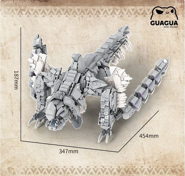 カプコン CFBクリエイターズモデル モンスターハンター 白海竜