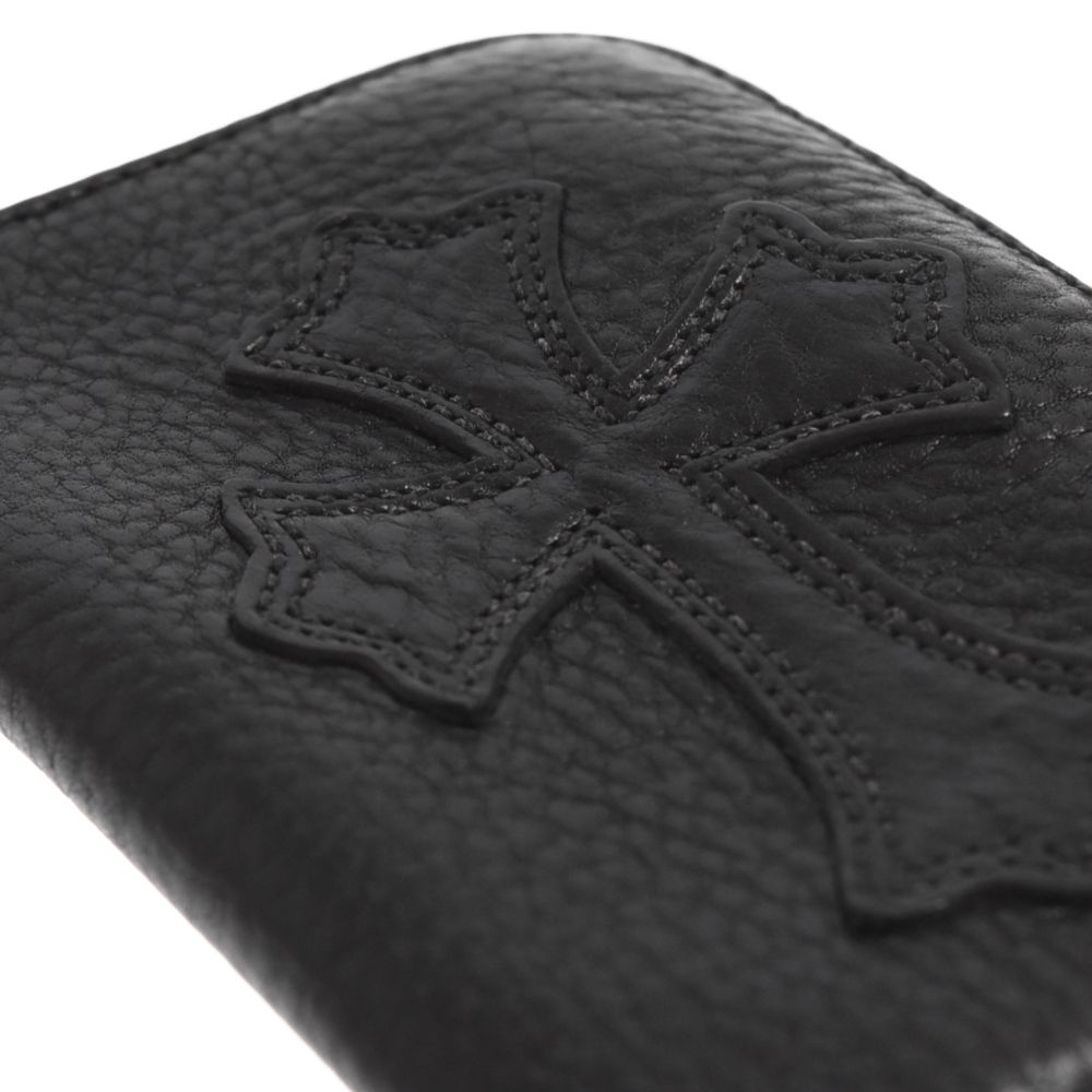 CHROME HEARTS (クロムハーツ) Tiny Zip Wallet Cemetery Cross