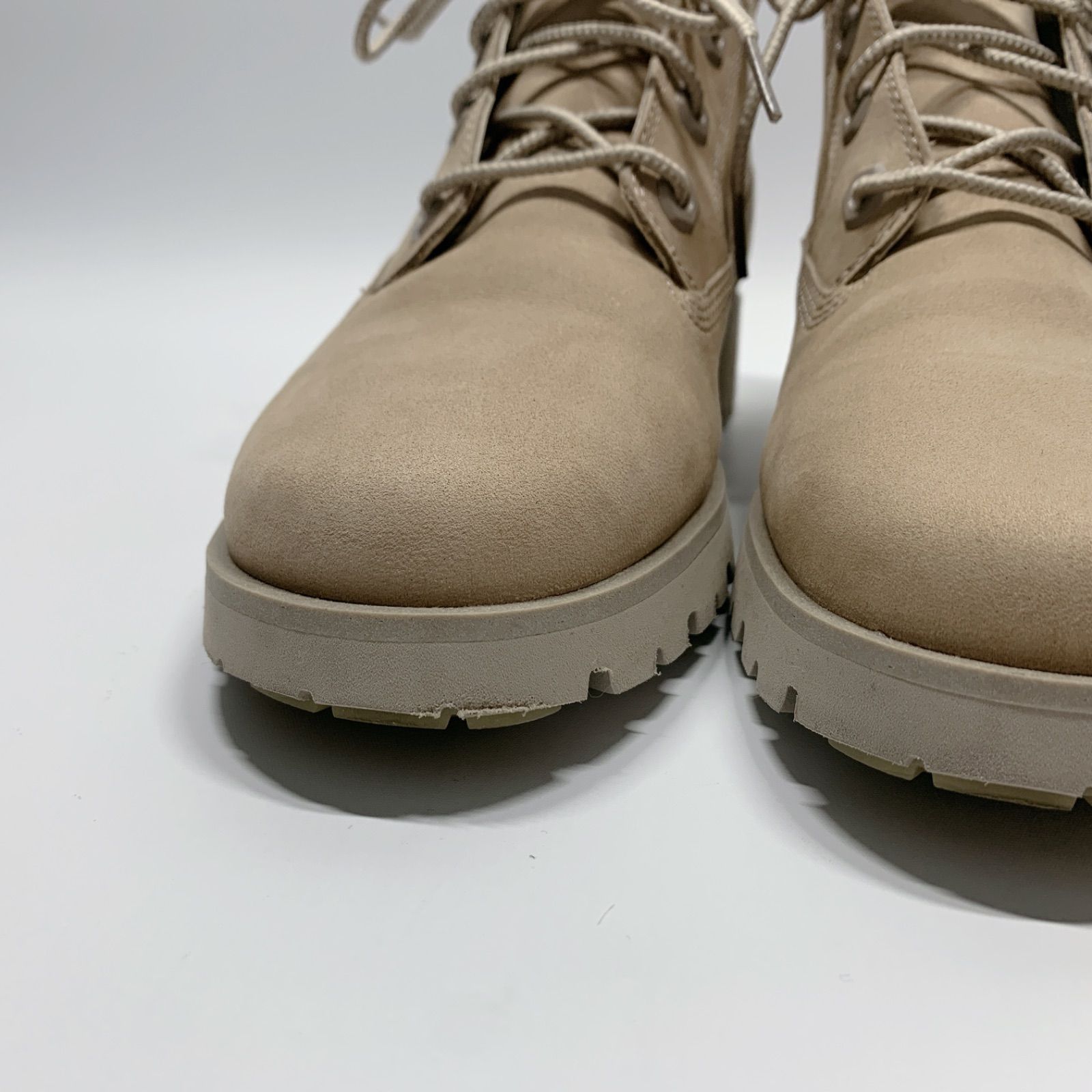 Timberland ワークブーツ シルバー リメイク ベージュ Timberland ワークブーツ シルバー リメイク ベージュ Timberland