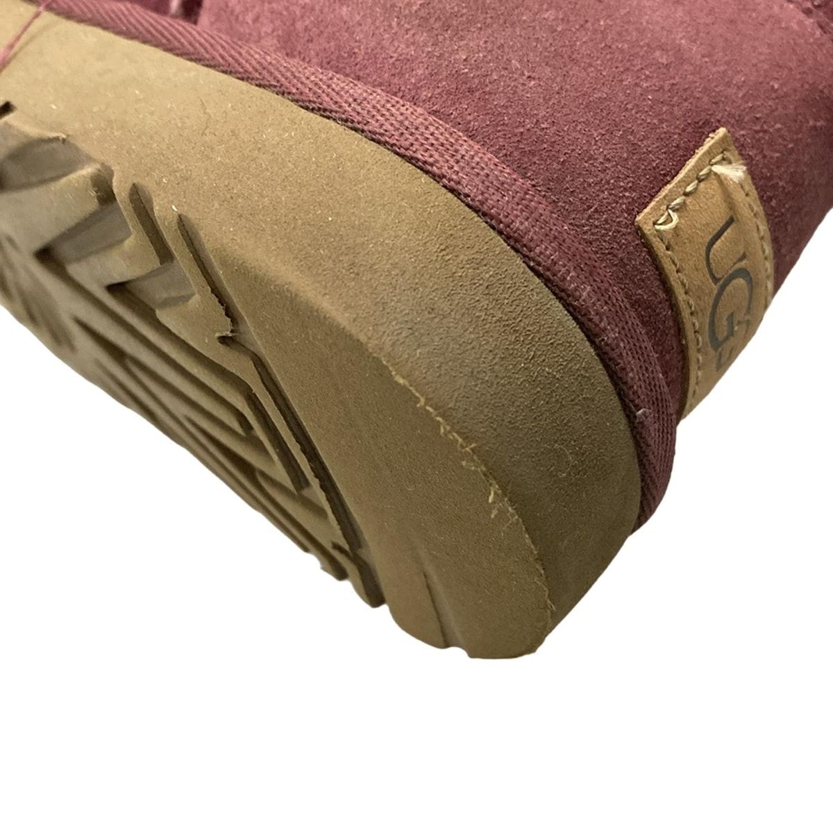 UGG アグ ショートブーツ JAPAN 24 レディース - 1016222 ボルドー ムートン WWW_WOWDIGSITE_COM