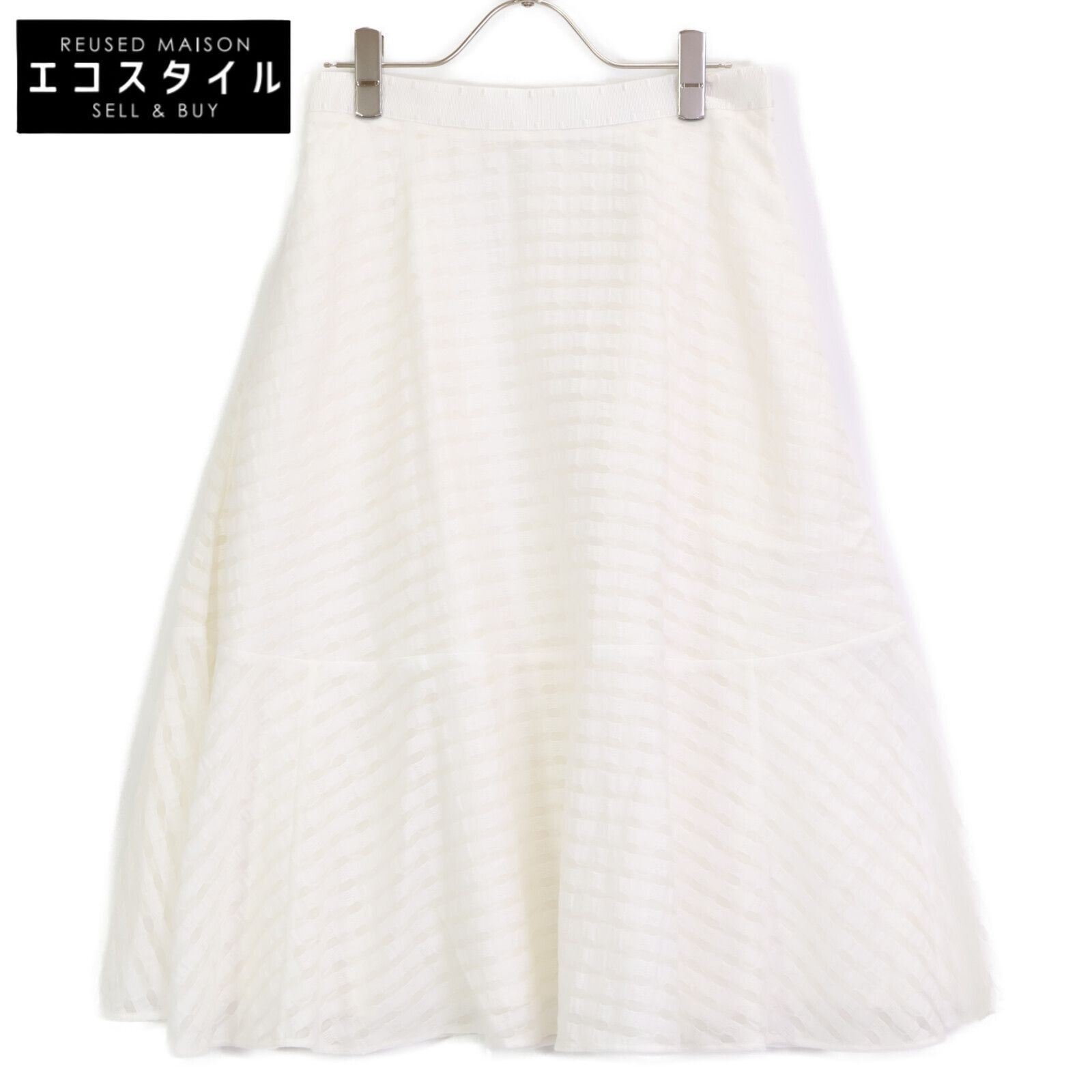 FOXEY BOUTIQUE フォクシーブティック 38165 ﾘﾈﾝﾌﾞﾚﾝﾄﾞ ﾌﾚｱｽｶｰﾄ 40