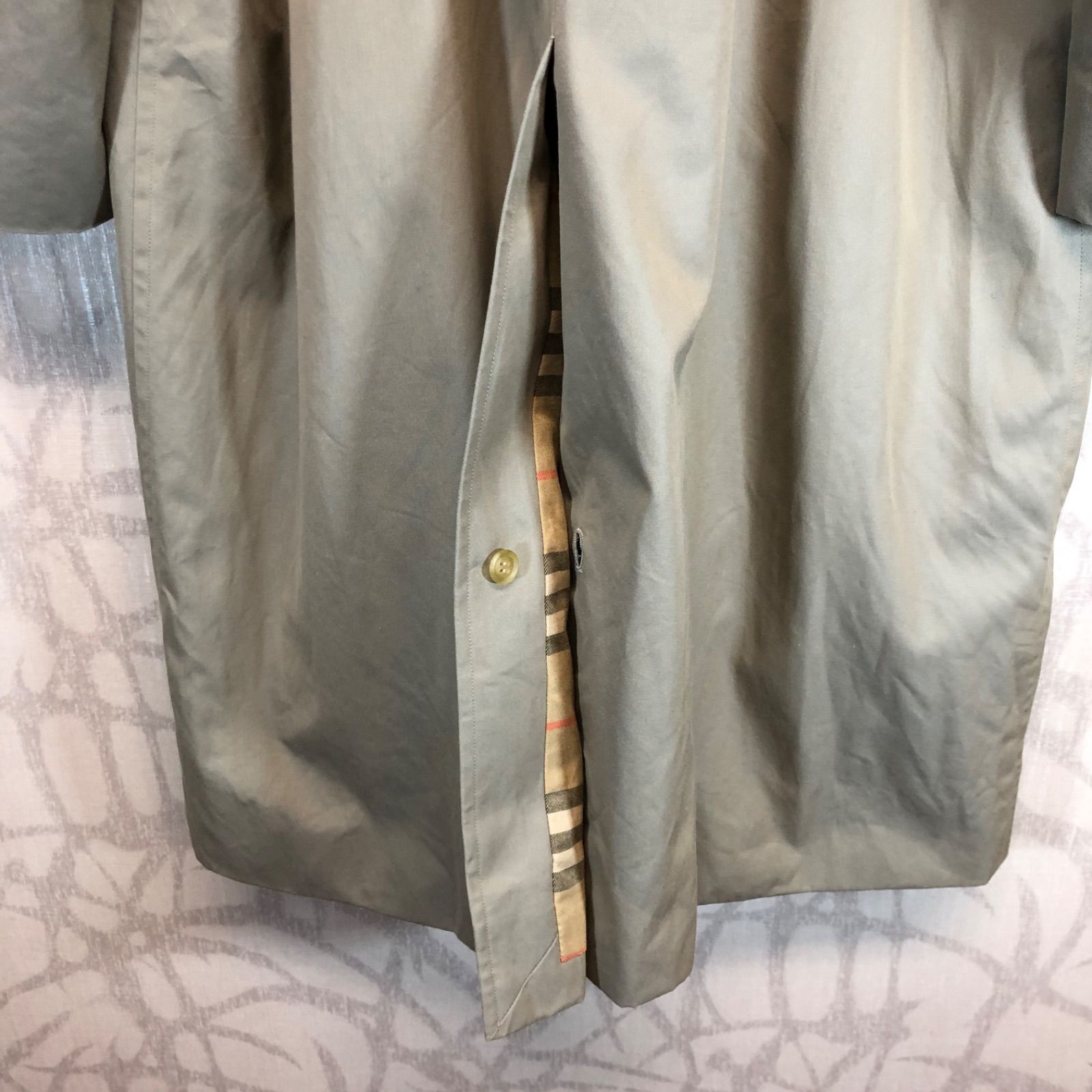 バーバリーズ BURBERRY トレンチコート 70s ノバチェック 01601-p
