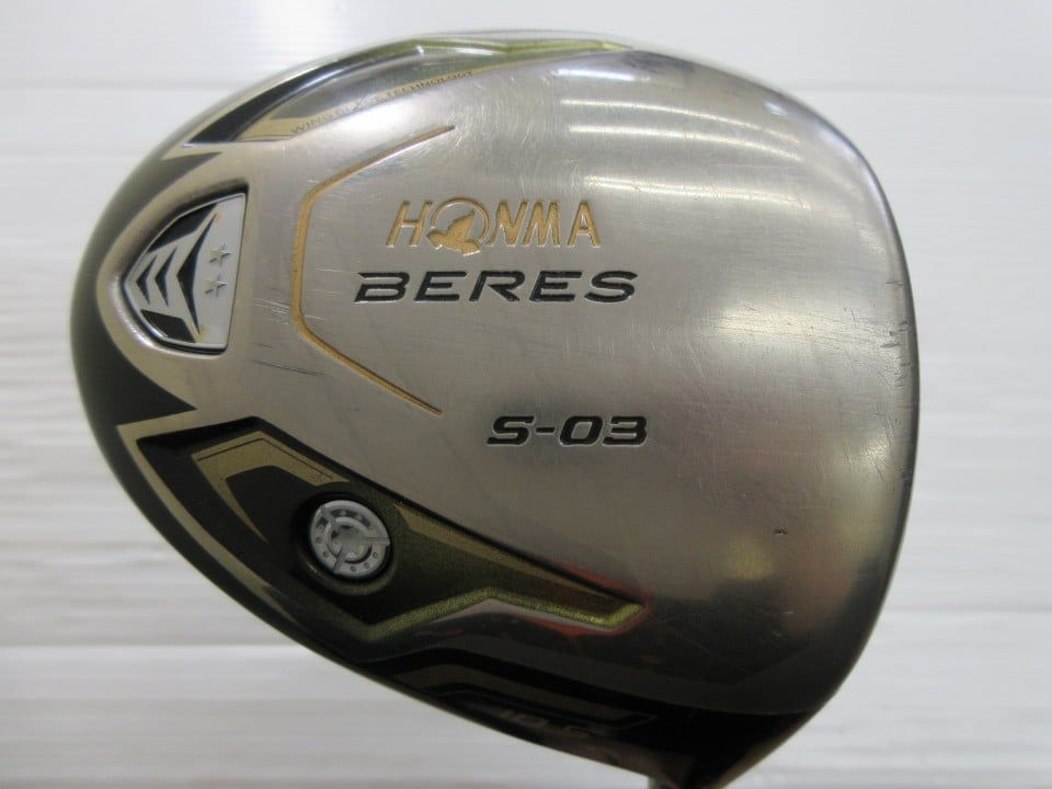 【即納】ベレス S-03 | 10.5 | S | ARMRQ 8 54 3S | 中古 | ドライバー | ホンマゴルフ