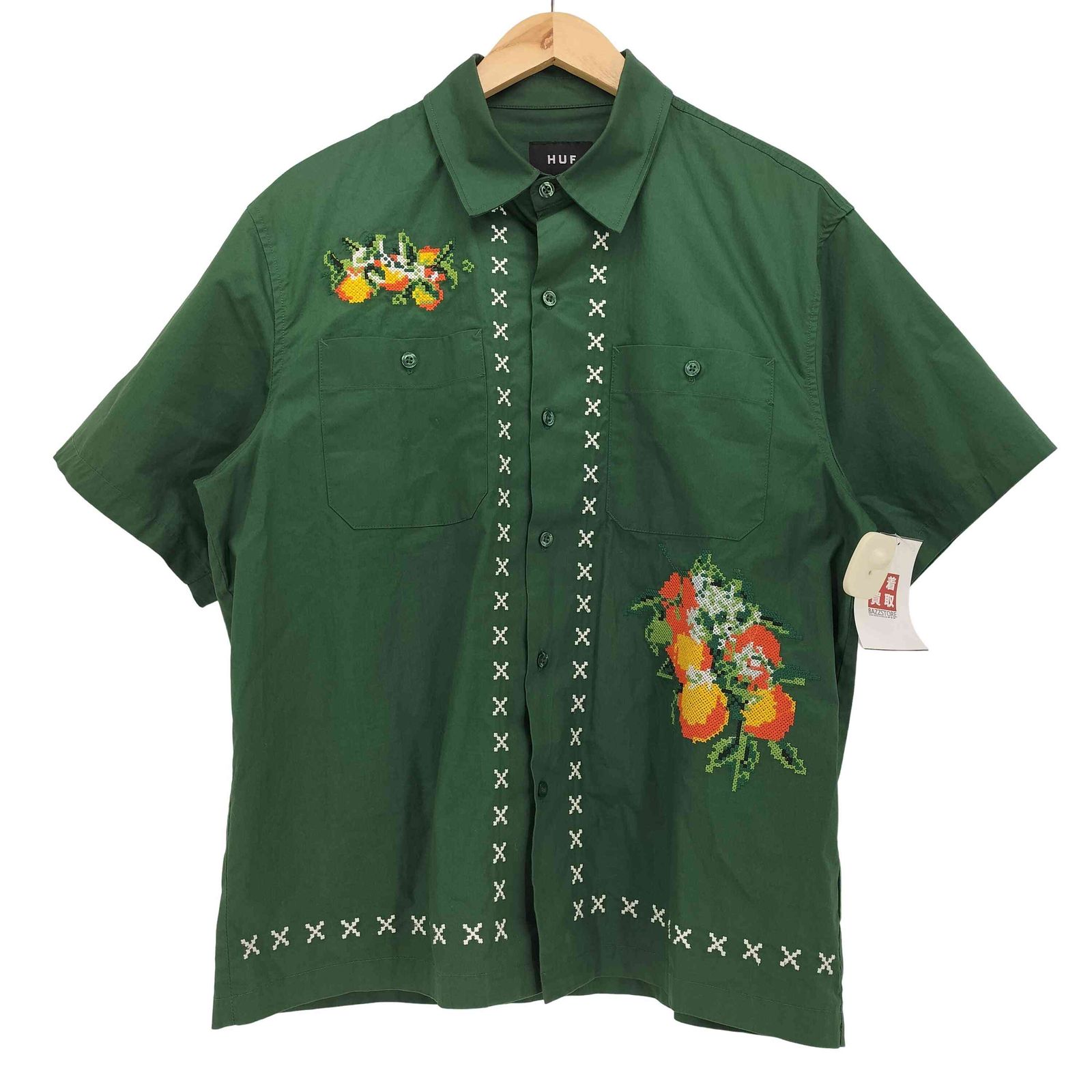 ハフ HUF 24ss MIDNIGHT ORGANIC POMONA WORK SHIRT メンズ import：S - メルカリ