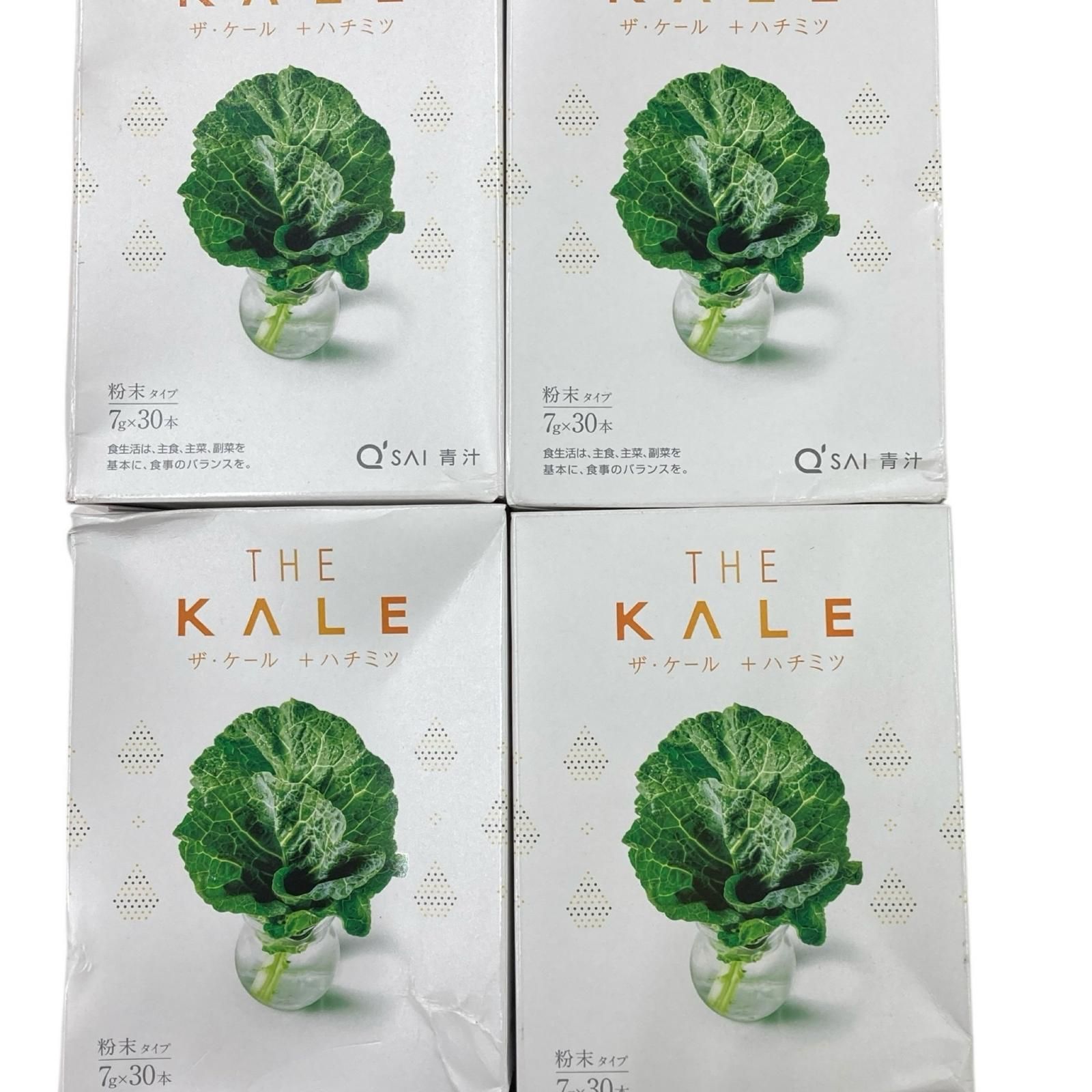 186001 THE KALE ザ ケール＋ハチミツ 7g×30包 4点