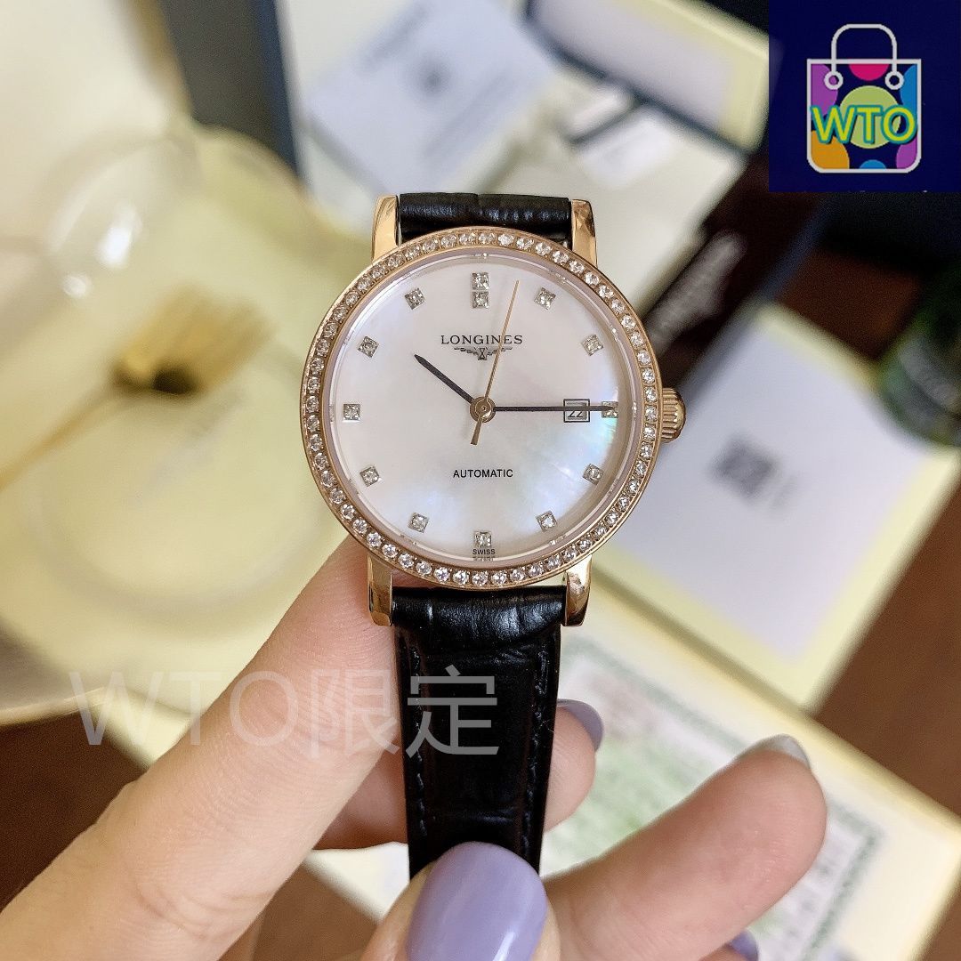 LONGINES エレガントコレクション自動巻 SS/18K エレガントコクション ロンジン エレガント 自動巻き 腕時計