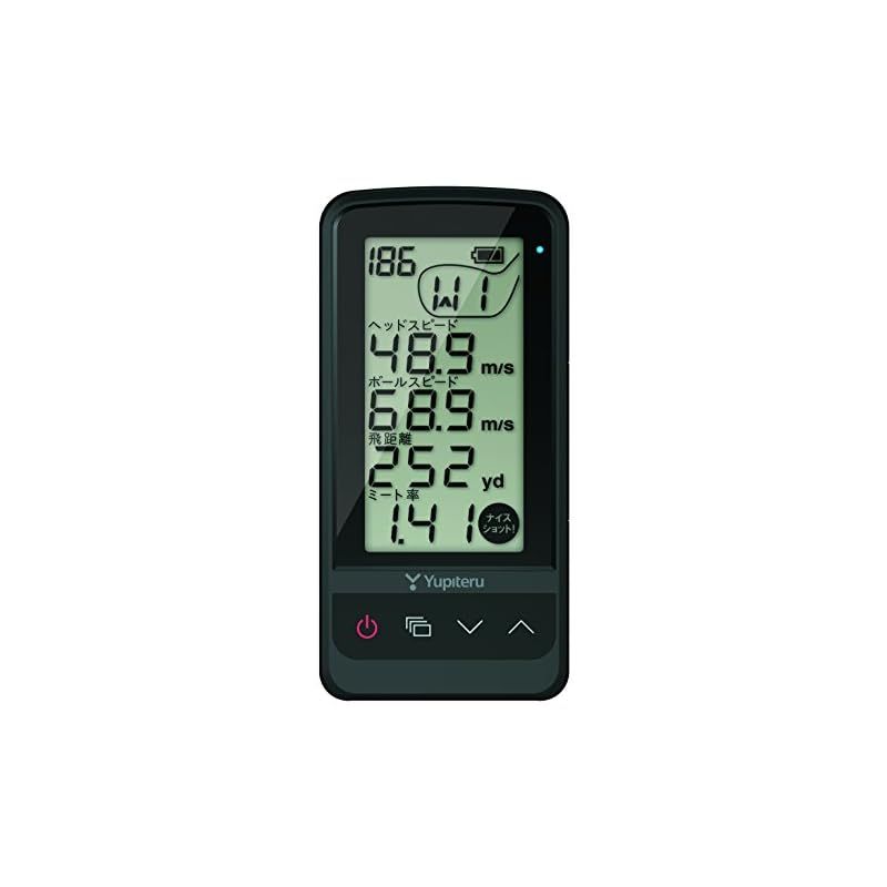 ユピテル YUPITERU スイング練習機 両利き Yupiteru GOLF GST-7 BLE ユニセックス 使用 時間 満充電時約10時間 本体サイズ 124mm D ×60mm W ×18mm H ブラック 1