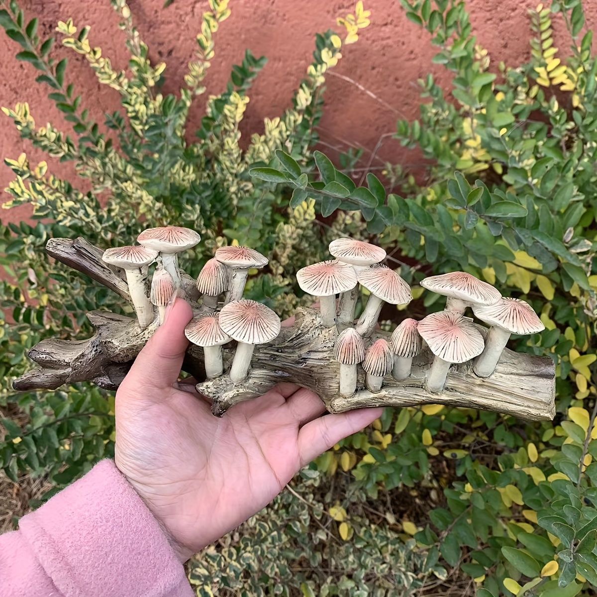 アンティーク調、壁掛け　キノコ アンティーク調、壁掛け キノコ