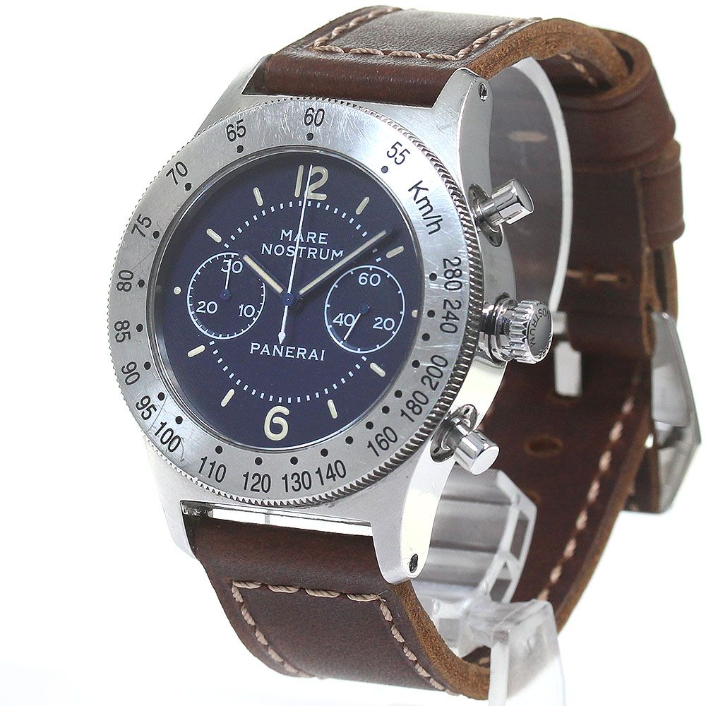 パネライ PANERAI マーレ ノストゥルム アッチャイオ PAM00716 ネイビー SS 腕時計 メンズ 中古 パネライの中でも特にレアなモデルが復刻｜PANERAI - Web Magazine