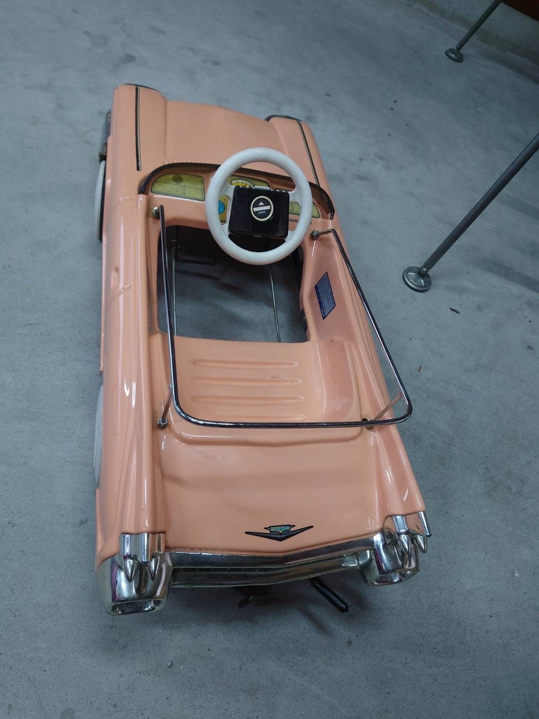 ［子供乗用車］ピンクキャデラック エルドラド　子供用