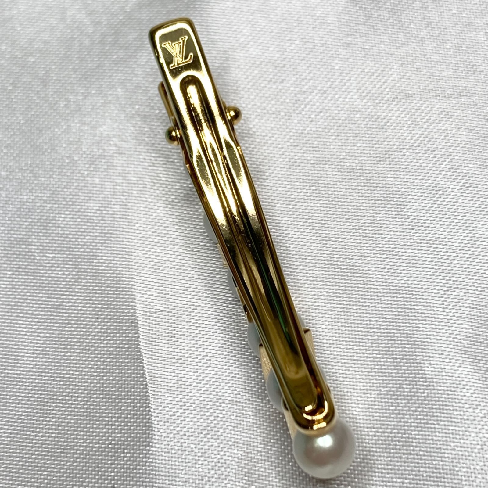 【新品】ルイヴィトン　バレッタ　ミニグラム　パール　完売品 中古・古着通販】LOUIS VUITTON (ルイ ヴィトン) バレッタ