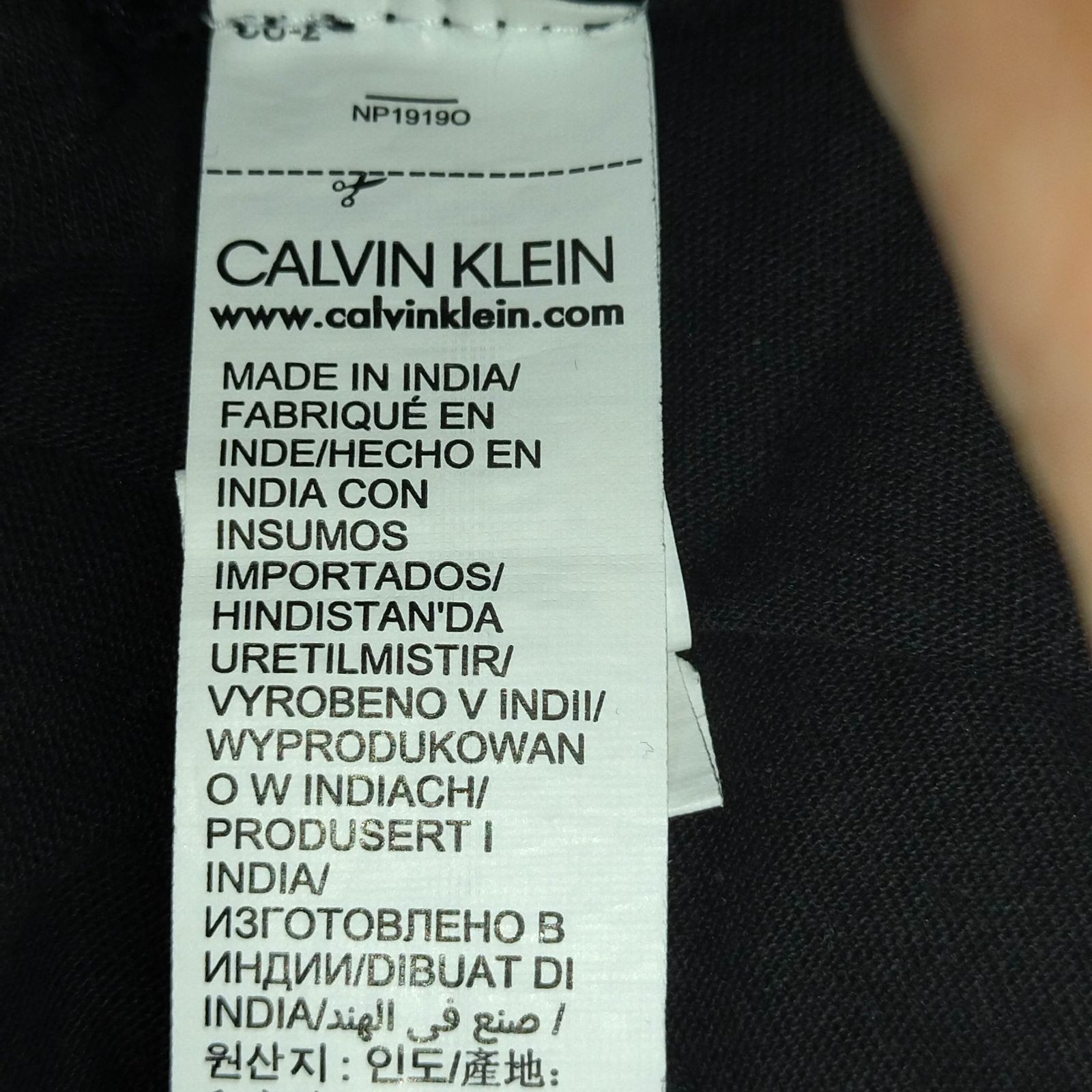 Calvin Klein カルバンクライン ロゴTシャツ ブラック