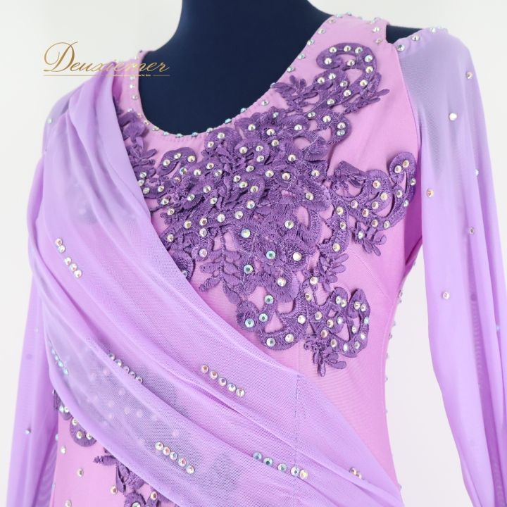 社交ダンス 衣装 スタンダード ドレス スタンダードドレス ワンピース  