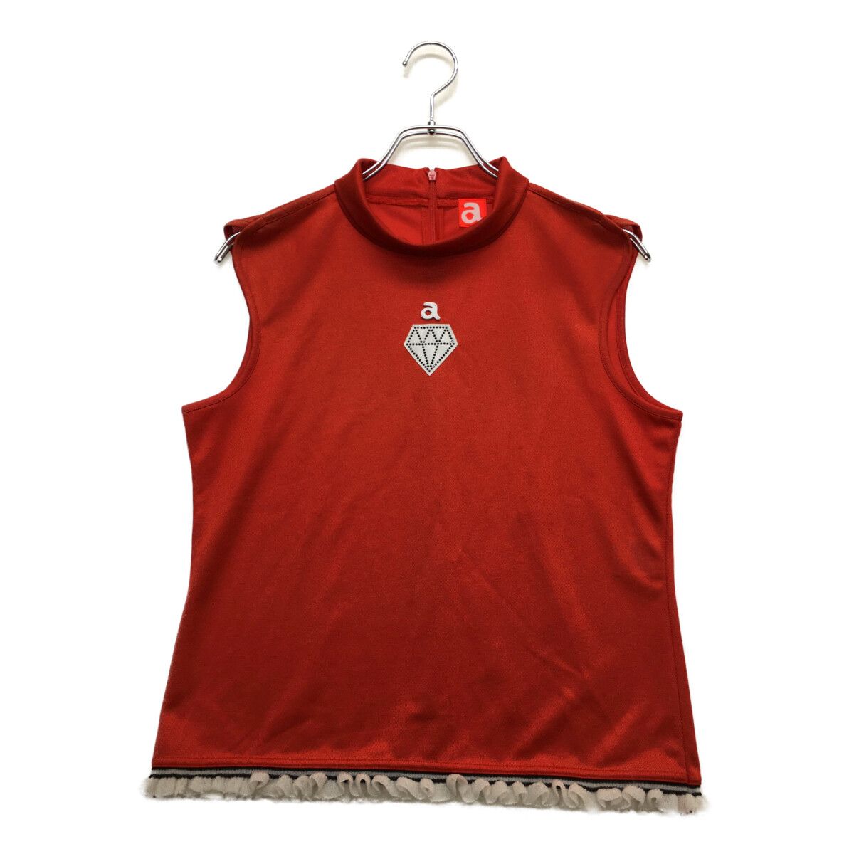 お値下げ!!アルチビオ☆ノースリーブ☆サイズ40L 中古 レディース アルチビオ archivio ノースリーブ 40(L) 赤 レッド