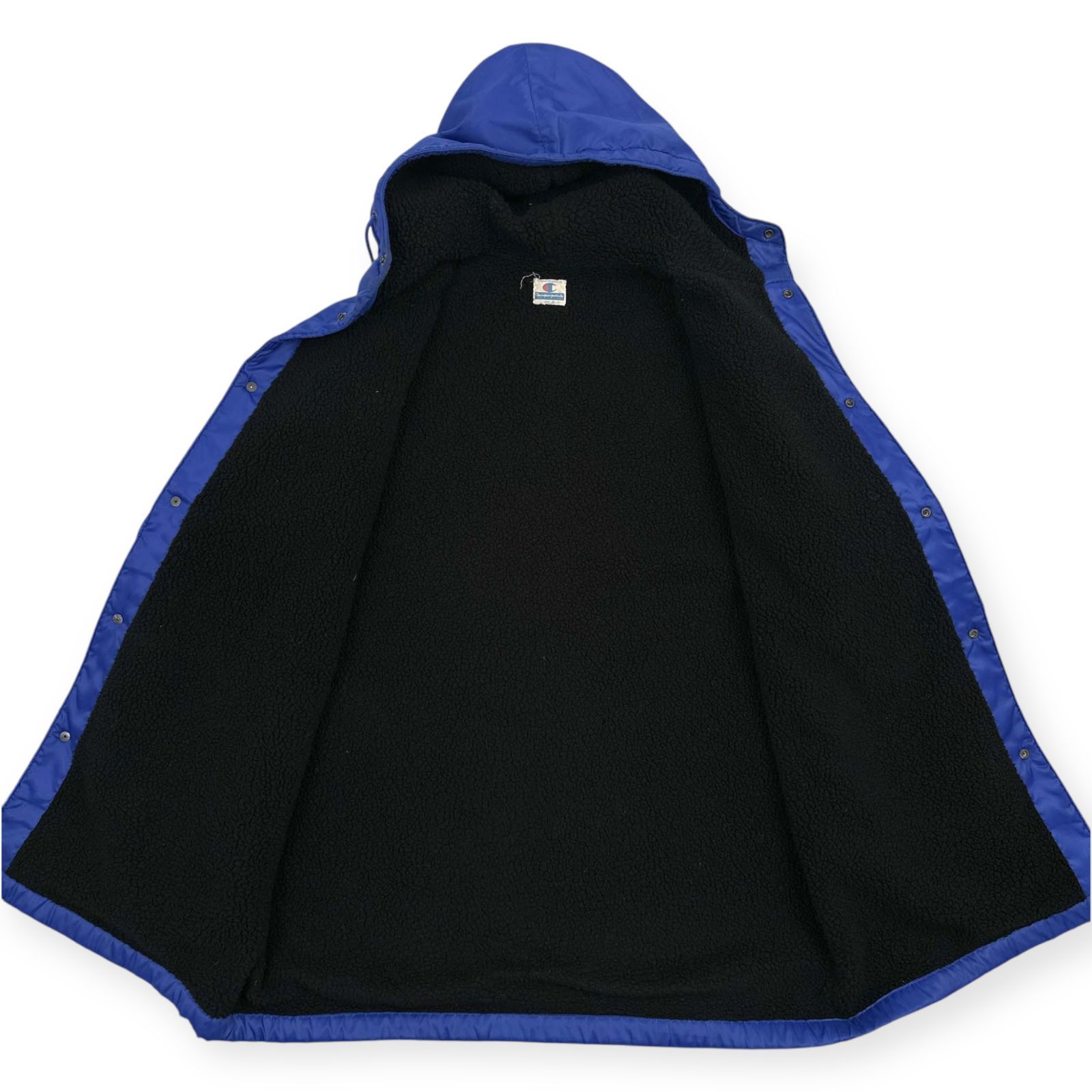 80s ヴィンテージ Champion products 裏ボア 中綿入り フード