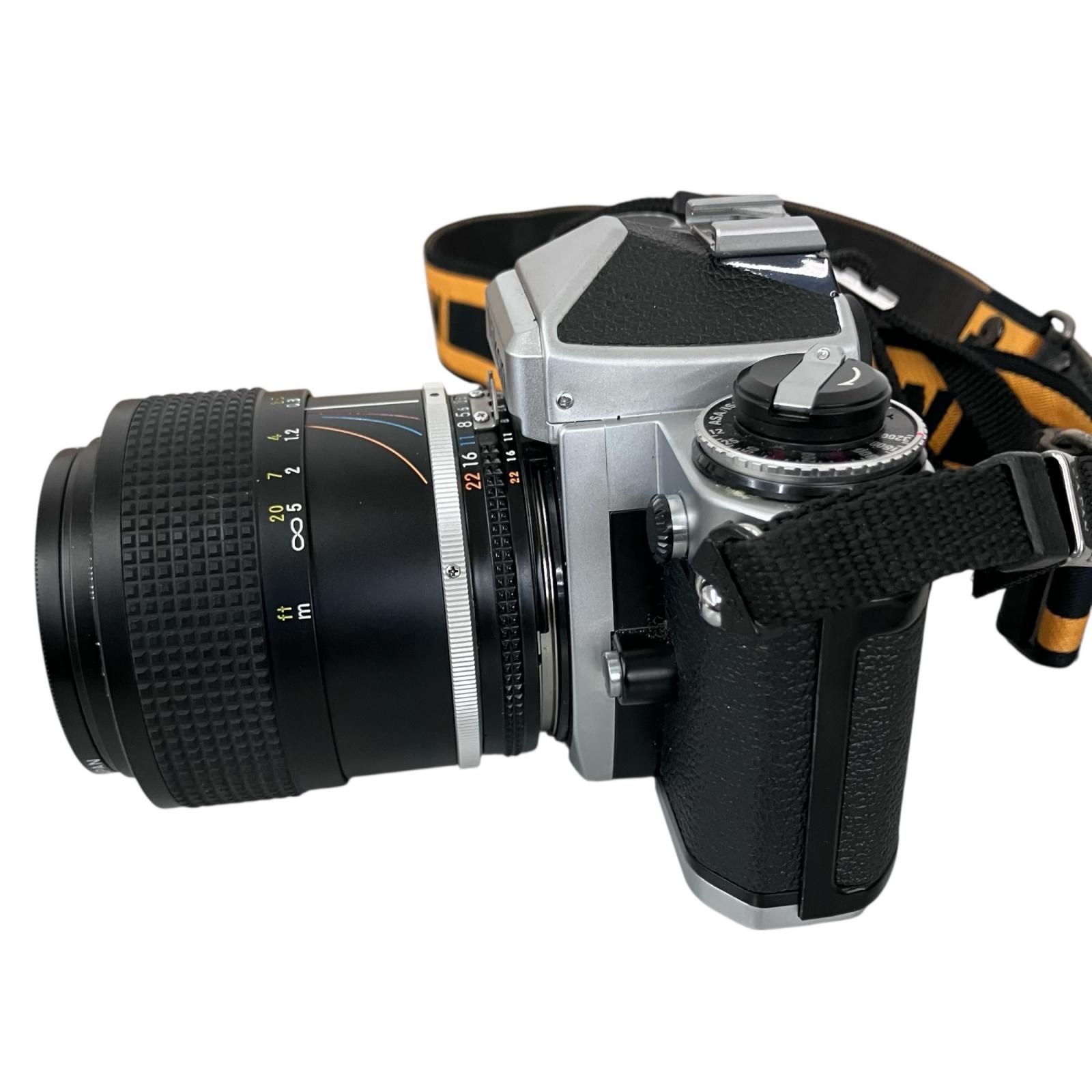 118020 ジャンク品 Nikon ニコン フィルムカメラ FE2 ブラック