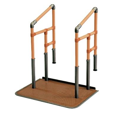 リユース品 上り框用手すり 両手仕様 CKE-03