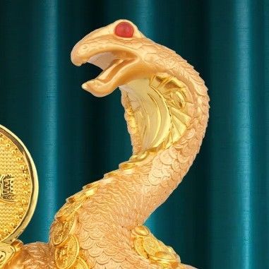 蛇 ヘビ 巳年 干支 置物 オブジェ 金色 ゴールド 財運 金運 開運 蛇 ヘビ 巳年 干支 置物 オブジェ 金色 ゴールド 財運 金運 開運