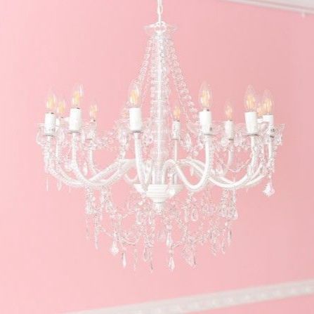 LEDライト付シャンデリア 12灯 プリンセスホワイト 簡単取付 天井照明 LED電球対応 北欧 アンティーク クラシック 4004