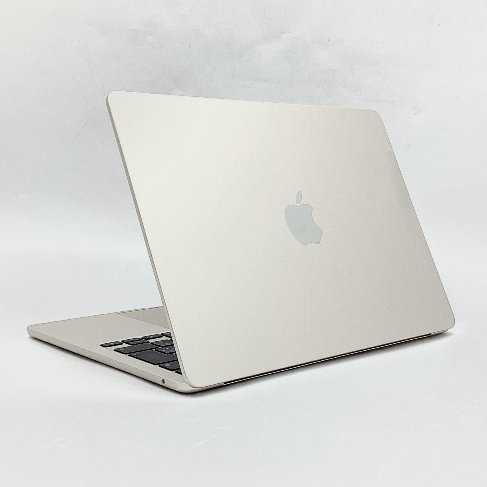 【全額返金保証】【最速発送】Apple MacBook Air 13インチ 2022 /M2 /16GB /256GB /スターライト /91% 【動作快調・お値打ち販売】