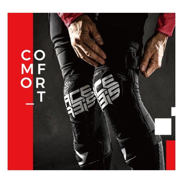 ACERBIS アチェルビス ACE X-ZIP ニーガード BK-フリー AC-24331BK 2645100 USTAUSTRALIA_COM_AU