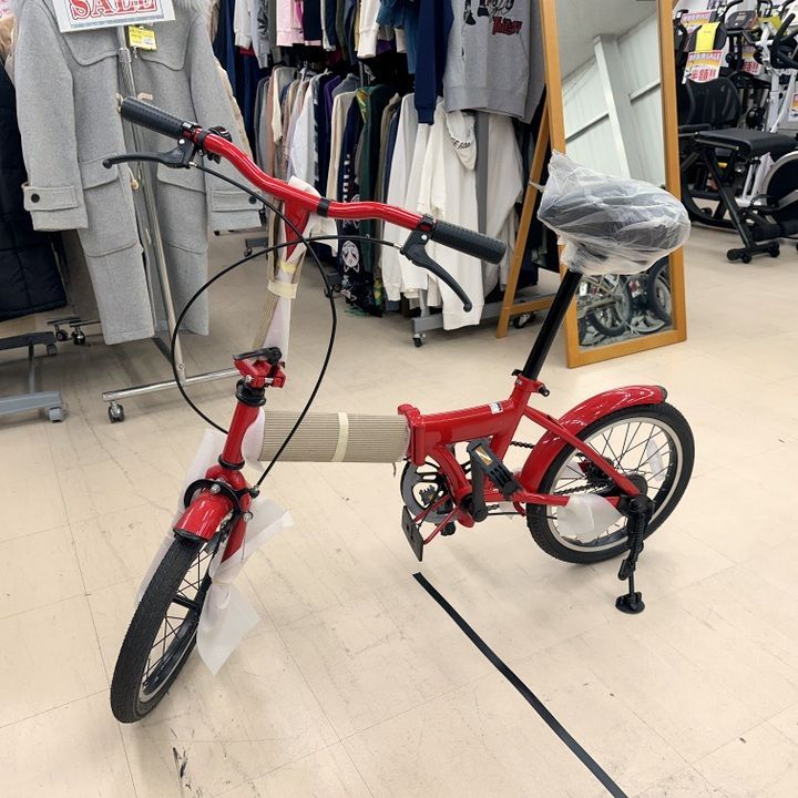 16型折りたたみコンパクト自転車/TZ-160 noconoco ノコノコ| aerotobu