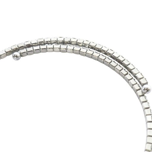 MIU MIU ミュウミュウ ロゴクリスタル ネックレス ミュウミュウ