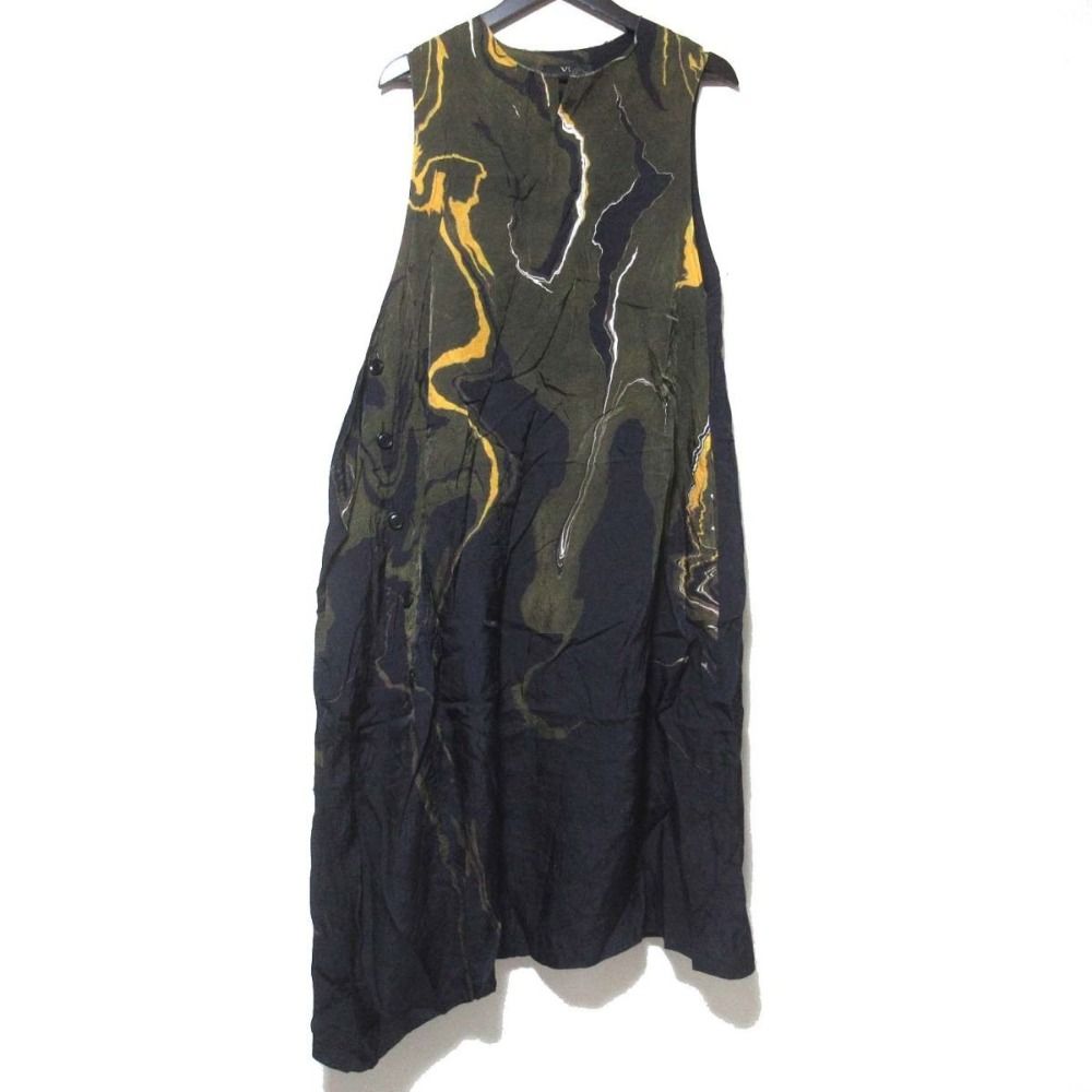 ワイズヨウジヤマモトY's Yohji Yamamotoノースリーブワンピース 中古・古着通販】yohji yamamoto+noir (ヨウジヤマモトプリュス