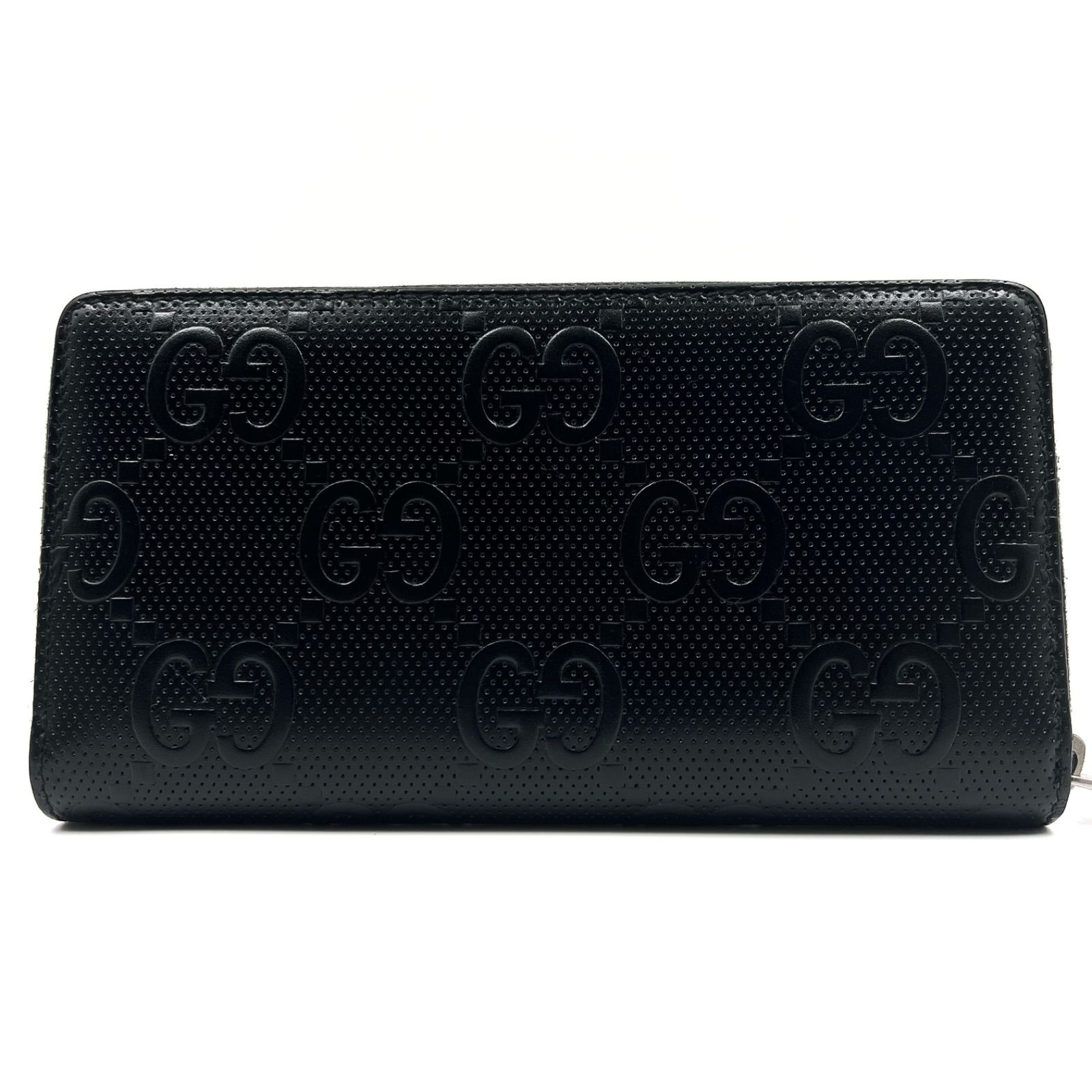 極美品】GUCCI グッチ 長財布 ロングウォレット GGエンボス GG柄  