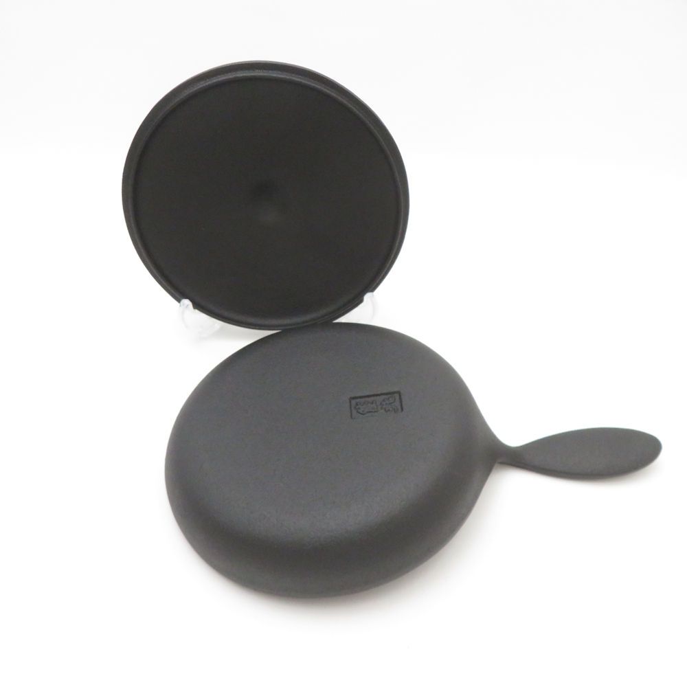 工房おがさわら.卓上ミニパンセット.南部鉄器.新品未使用.小笠原陸兆