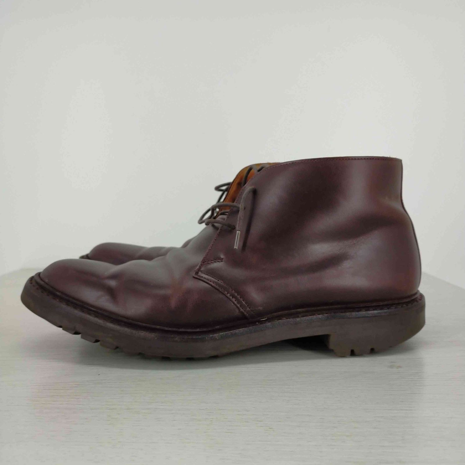 クロケットアンドジョーンズ CROCKETT&JONES レザーチャッカブーツ