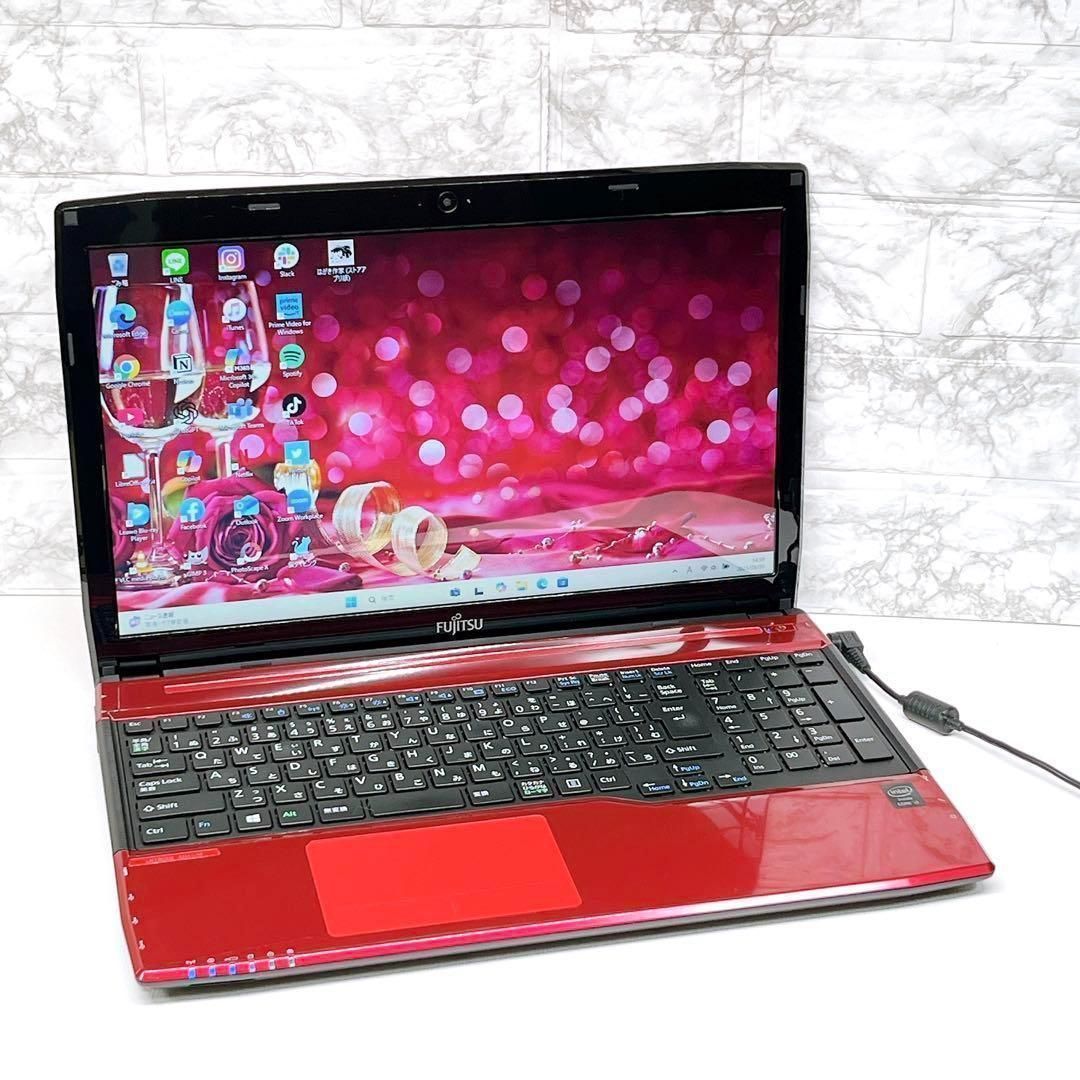 最新Windows11 薄型ノートパソコン カメラ オフィス付き 最新 107 最新