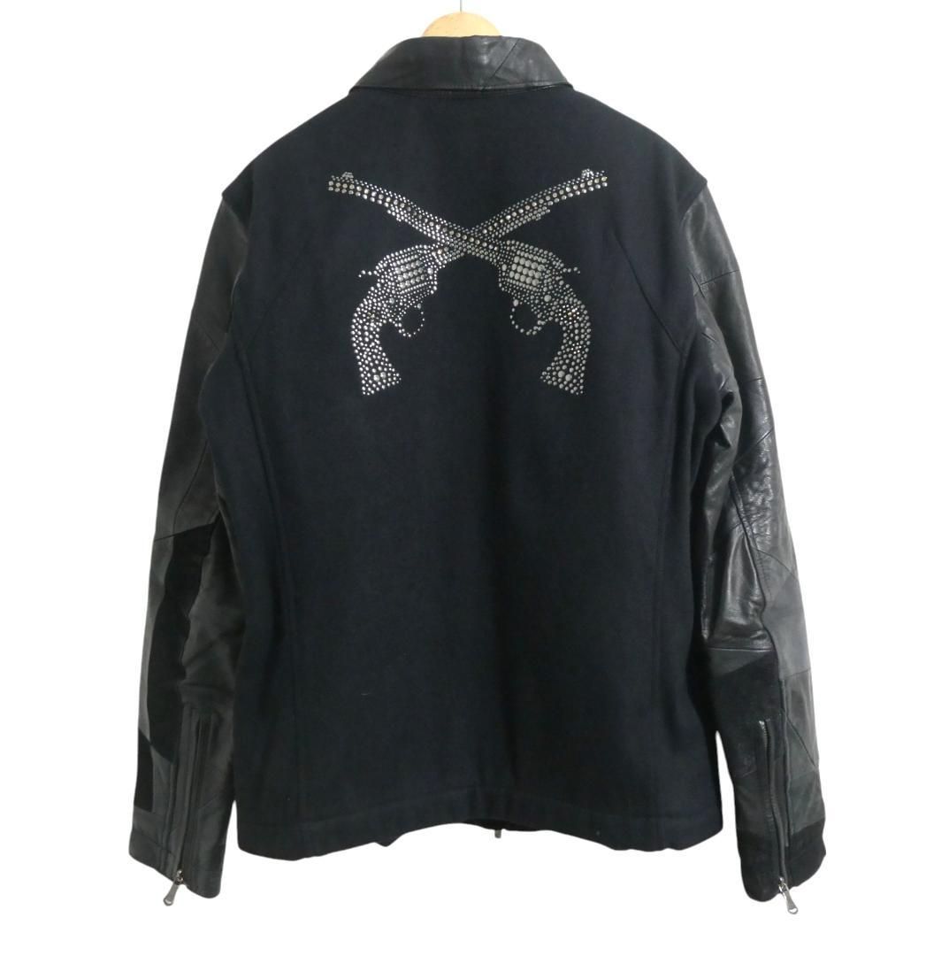 美品 roar guns ロアーガンズ サイズ3 スタジャン ブルゾン