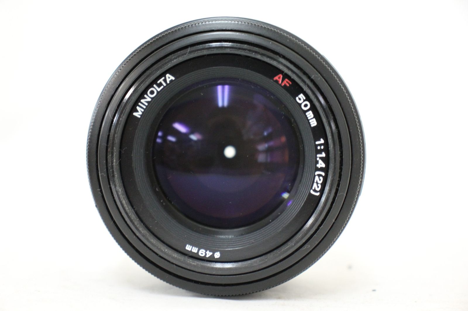 返品保証】 ミノルタ Minolta AF 50mm F1.4 販売 レンズ M7335