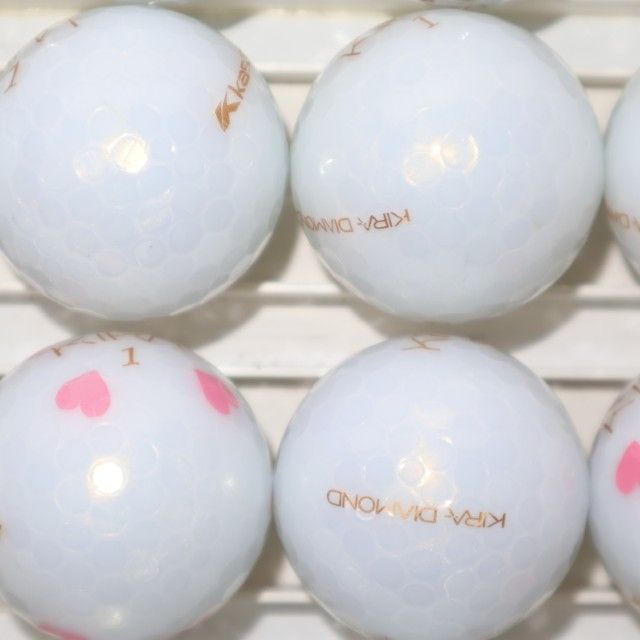 Aランク 25個 キラ ダイヤモンド ホワイト 良品 キャスコ ゴルフ