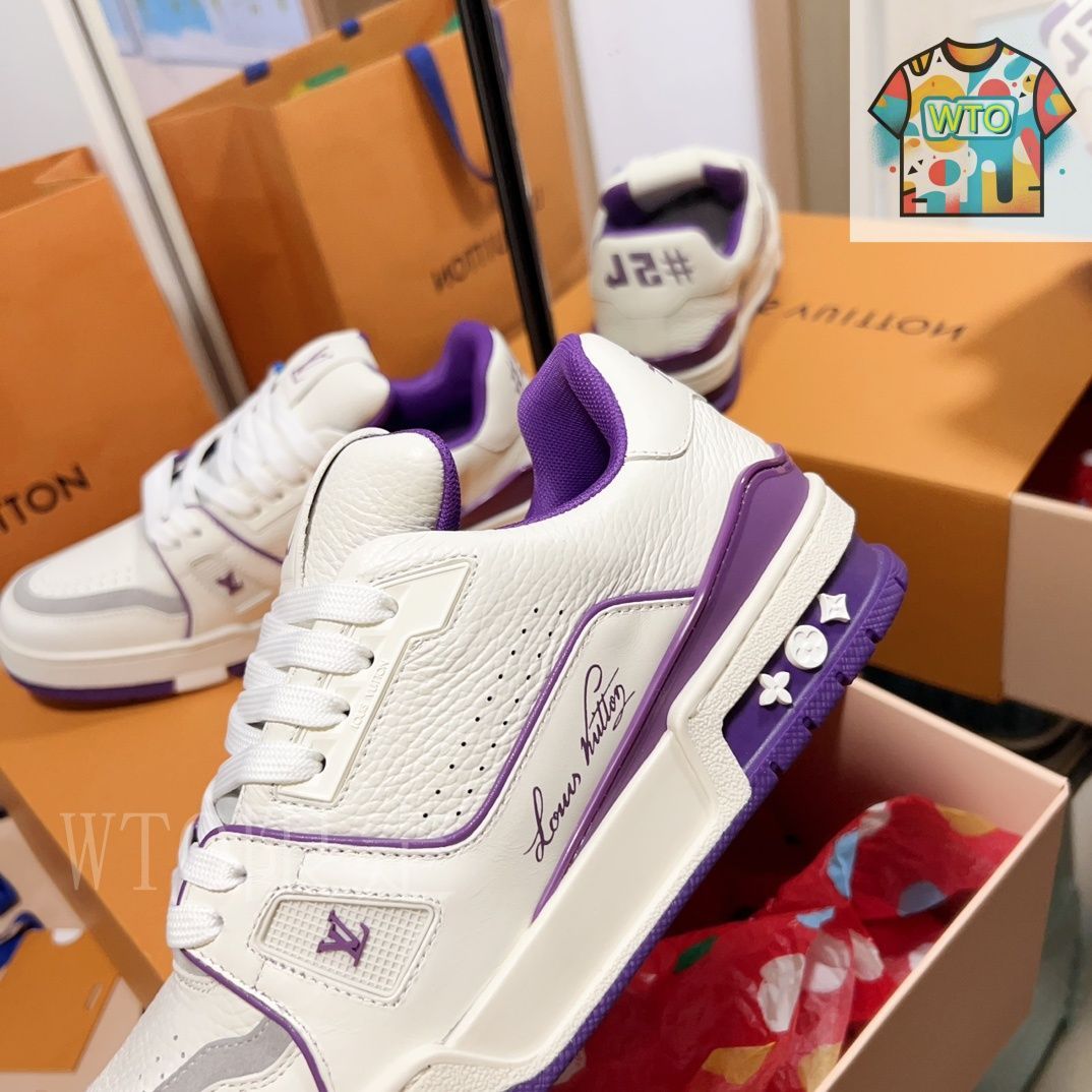 Louis Vuitton LV Trainer スニーカー カジュアルシューズ33-1