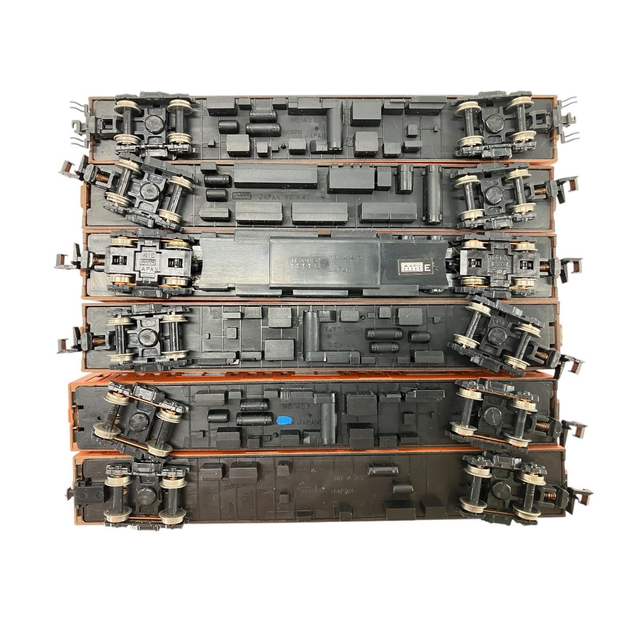 ☆彡【中古　美品】　KATO　201系 中央線基本セット Nゲージ KATO 201系電車 (中央線色) 6両基本セット 10-370