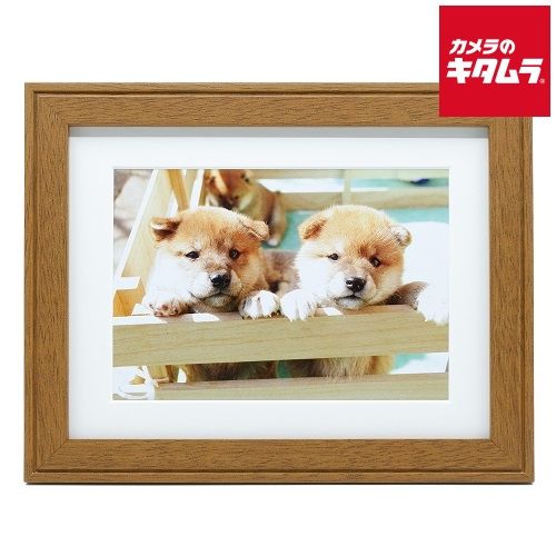 【新品】フジカラー 木製額 YM-9 A3 ブラウン 《納期約２－３週間》