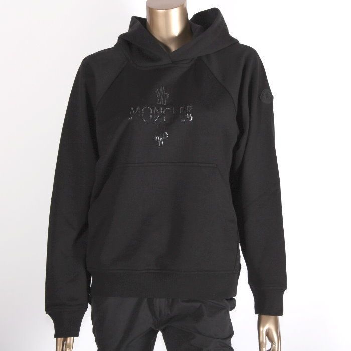 MONCLER モンクレール プルオーバー パーカー ブラック 8G00008 MONCLER モンクレール プルオーバー パーカー ブラック 8G00008