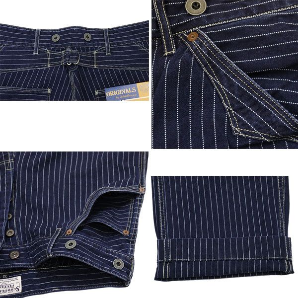 Schottヒッコリーデニムw34 schott ショット ヒッコリーデニム ブラック サイズ30 - メルカリ