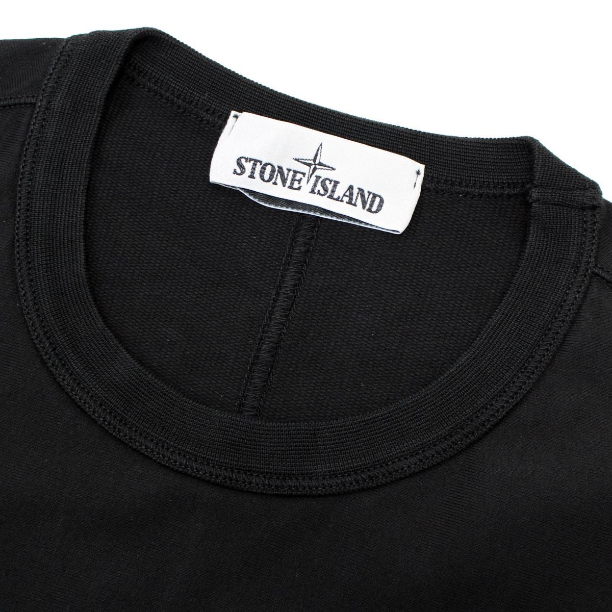 5 STONE ISLAND ブラック トレーナー 721562152 - メルカリ