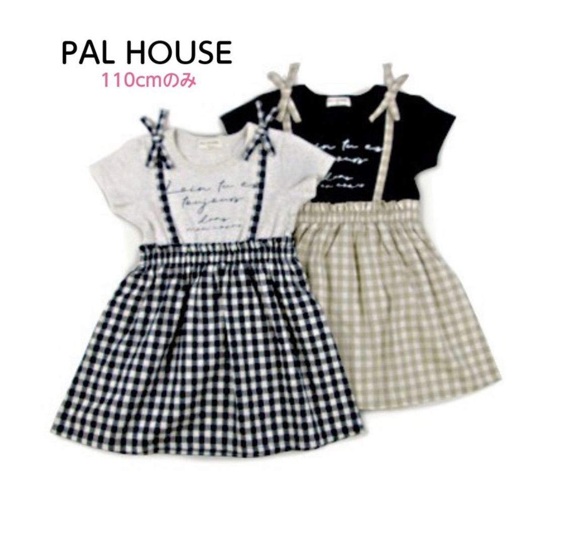 PAL HOUSE 100 チェックのワンピース - ワンピース