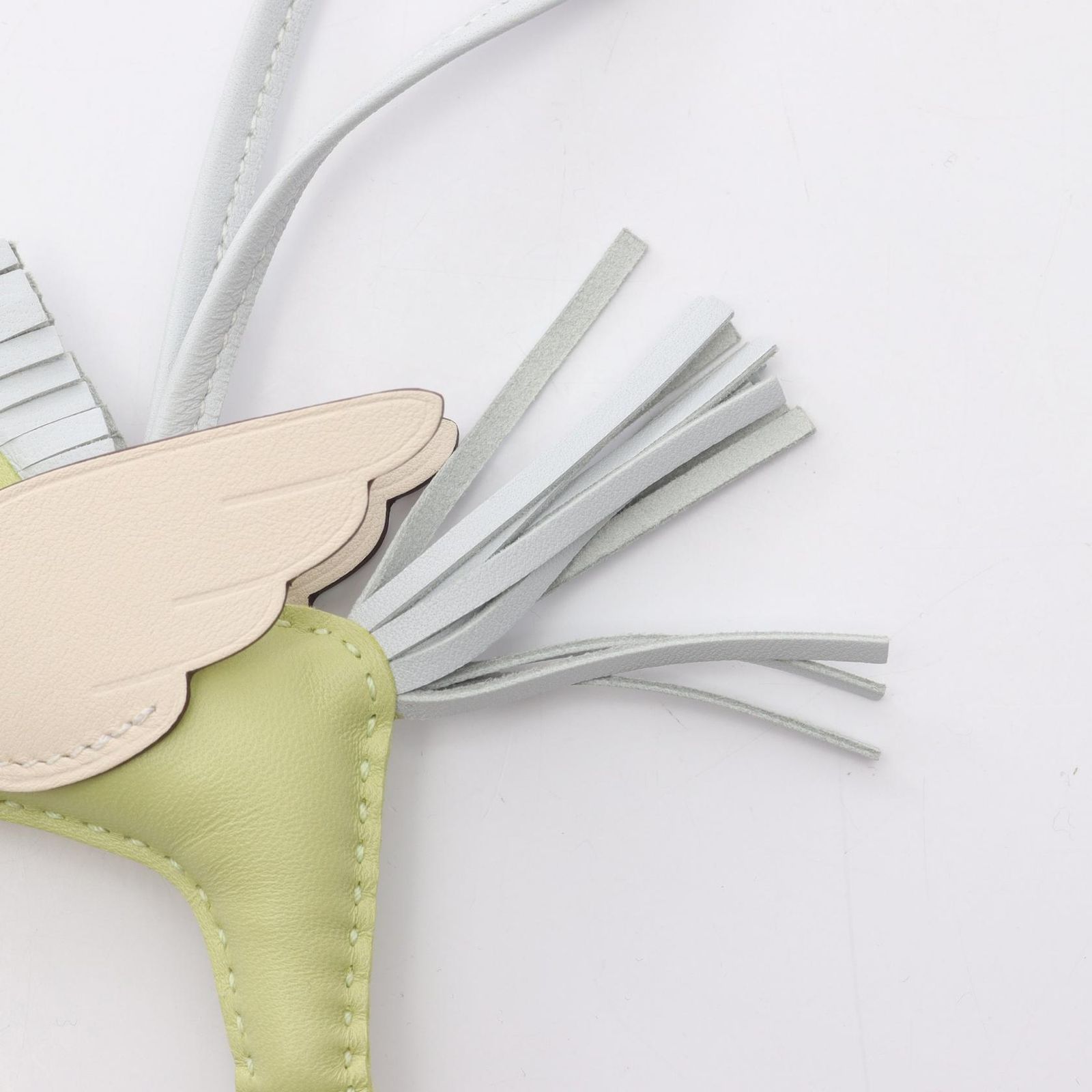 エルメス HERMES チャーム ロデオペガサスPM ジョーヌブルジョン